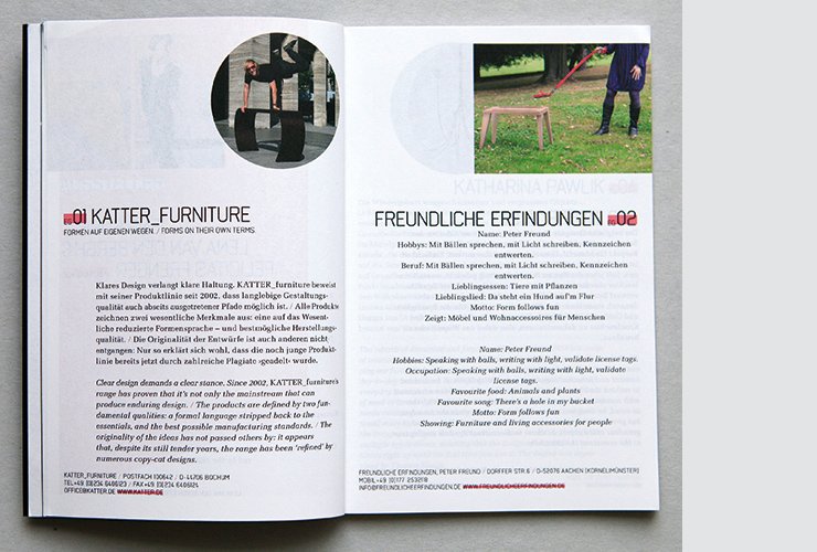 Katalog und Ausstellernachweis