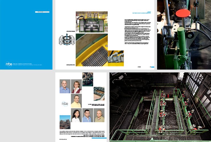 Broschüren, Anzeigen und Produktfotos 