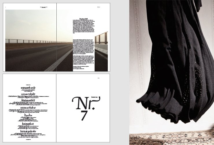 Intro, Inhaltsverzeichnis und Mode