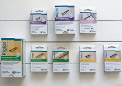 Schrauben-Verpackungen mit erklärendem Produktfoto.